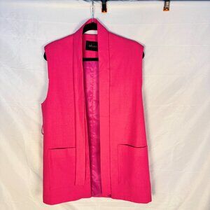 Deluc Hot Pink Sweater Vest (with pockets!)